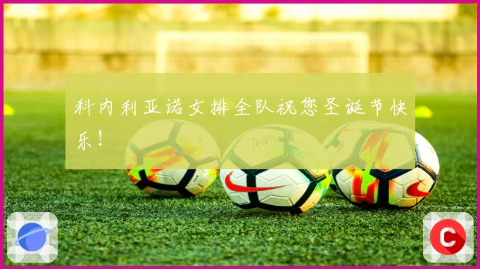 科内利亚诺女排全队祝您圣诞节快乐！